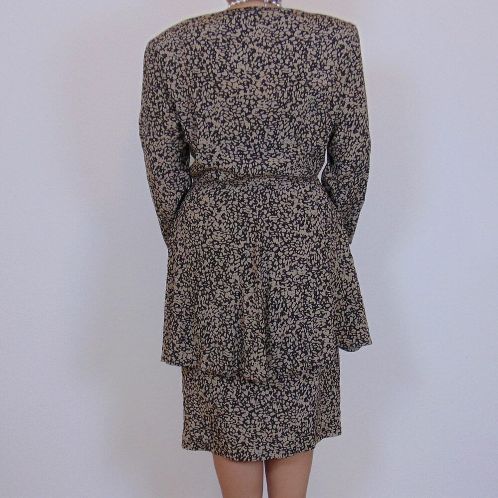 Abito seta vintage anni'80 - immagine 3