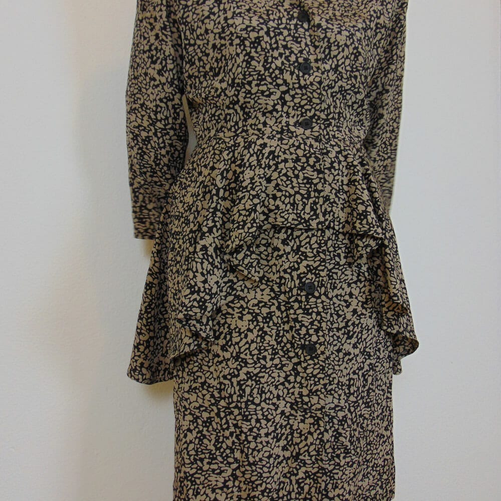 Abito seta vintage anni'80 - immagine 4