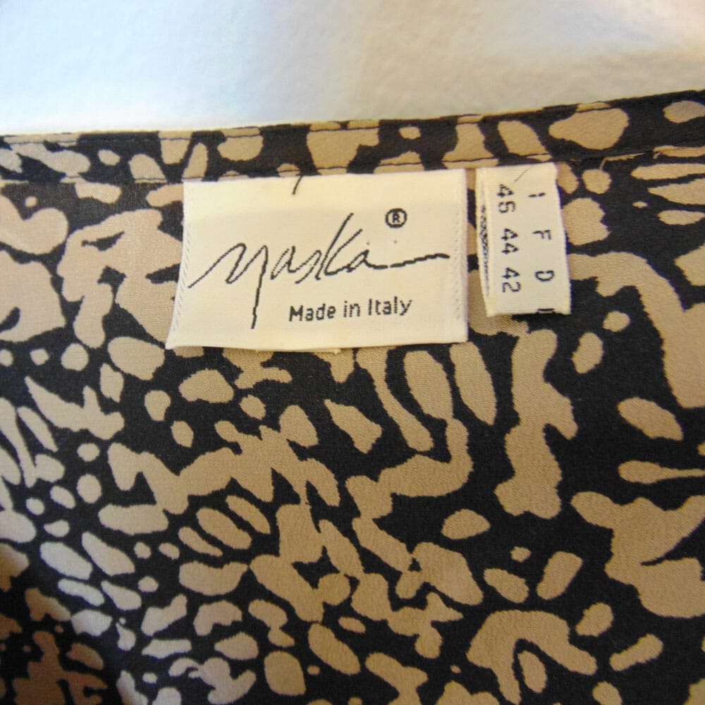 Abito seta vintage anni'80 - immagine 6