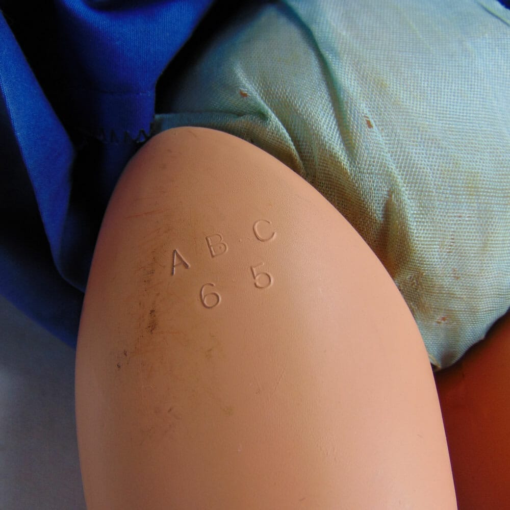 Bambole anni '50 ABC 65 in celluloide - immagine 7