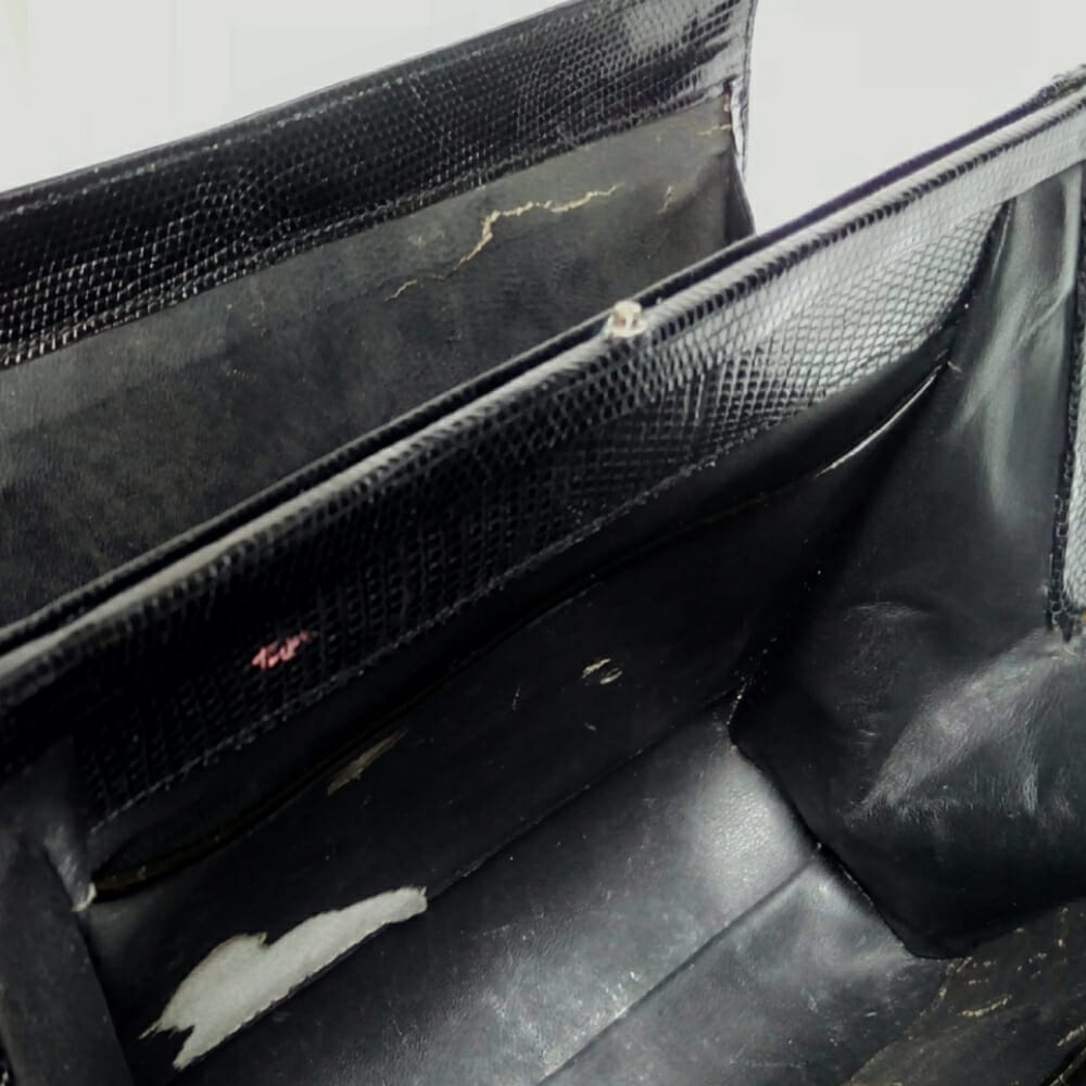 Borsetta vintage in lucertola - immagine 4