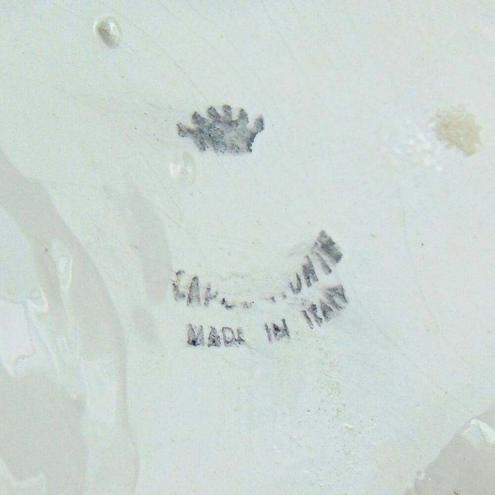 Brocca ceramica Capodimonte - immagine 5