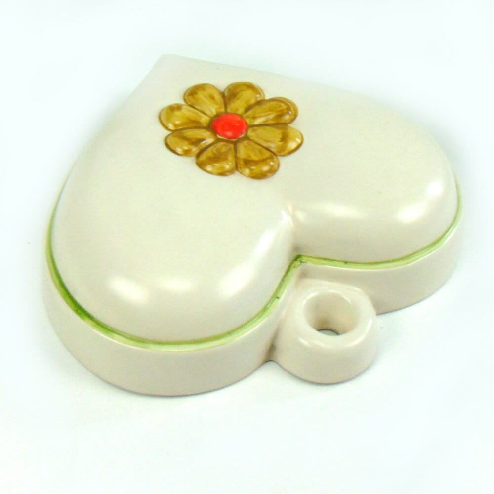 Coccarda Nascita Lui THUN - A Forma Di Cuore, Personalizzabile, In Ceramica