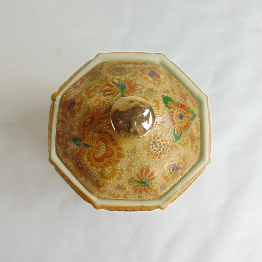 Vaso con coperchio Royal Satsuma - immagine 2