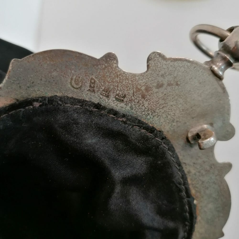 Clutch vittoriana argentata - immagine 6