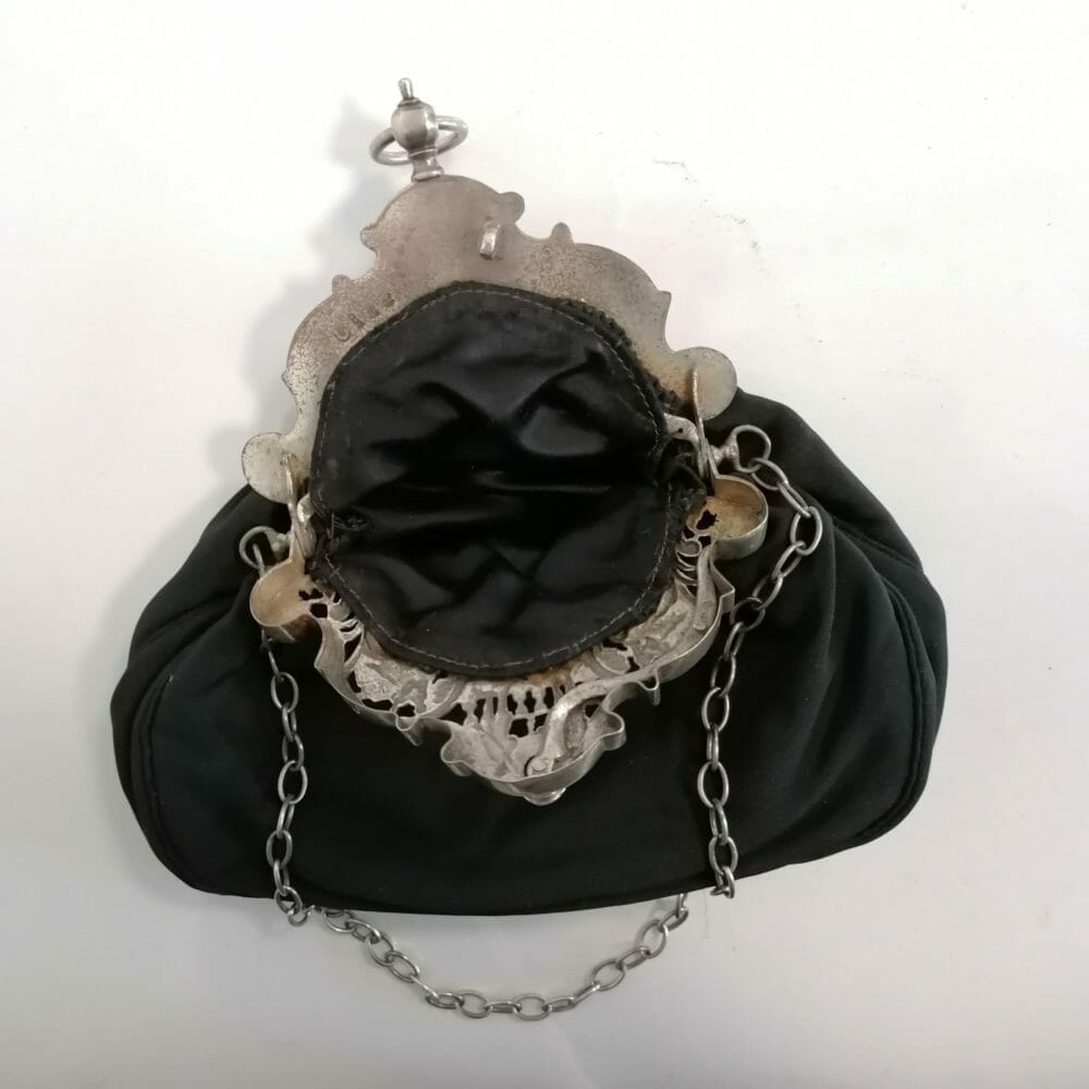 Clutch vittoriana argentata - immagine 5