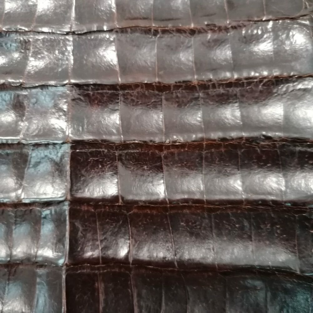 Coccodrillo, grande borsa vintage - immagine 2