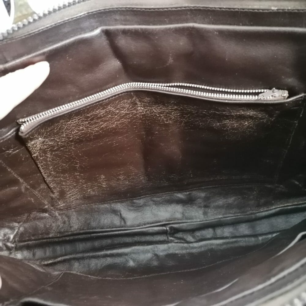 Coccodrillo, grande borsa vintage - immagine 10