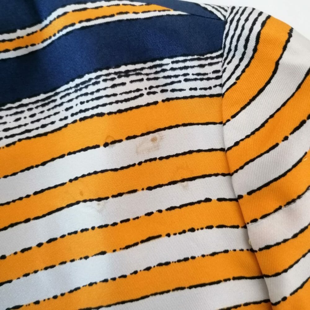 abito vintage a righe anni 60