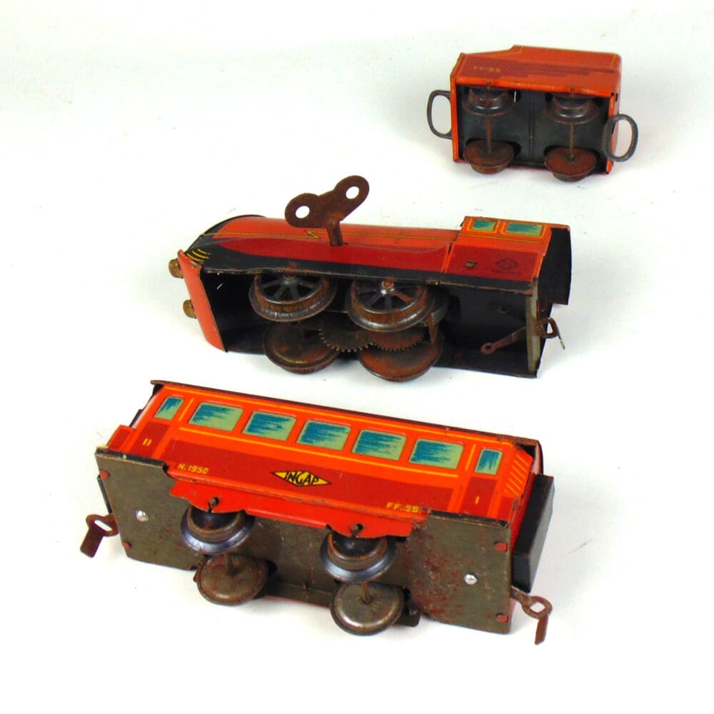Trenino in latta vintage Ingap - immagine 3