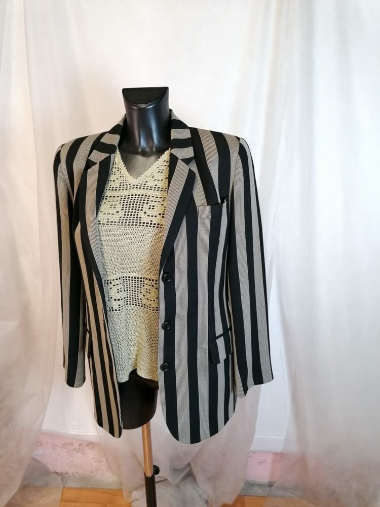 Blazer Teenflo a righe, mezza stagione - immagine 3