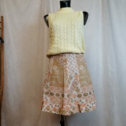 gonna vintage in cotone leggero