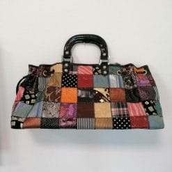 braccialini borsa patchwork vintafe
