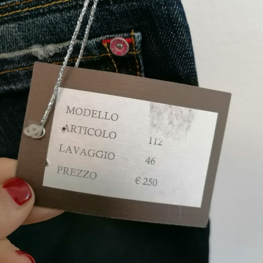 Brian Dales, jeans effetto glitter - immagine 5