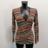 missoni vintage scaldacuore a righe