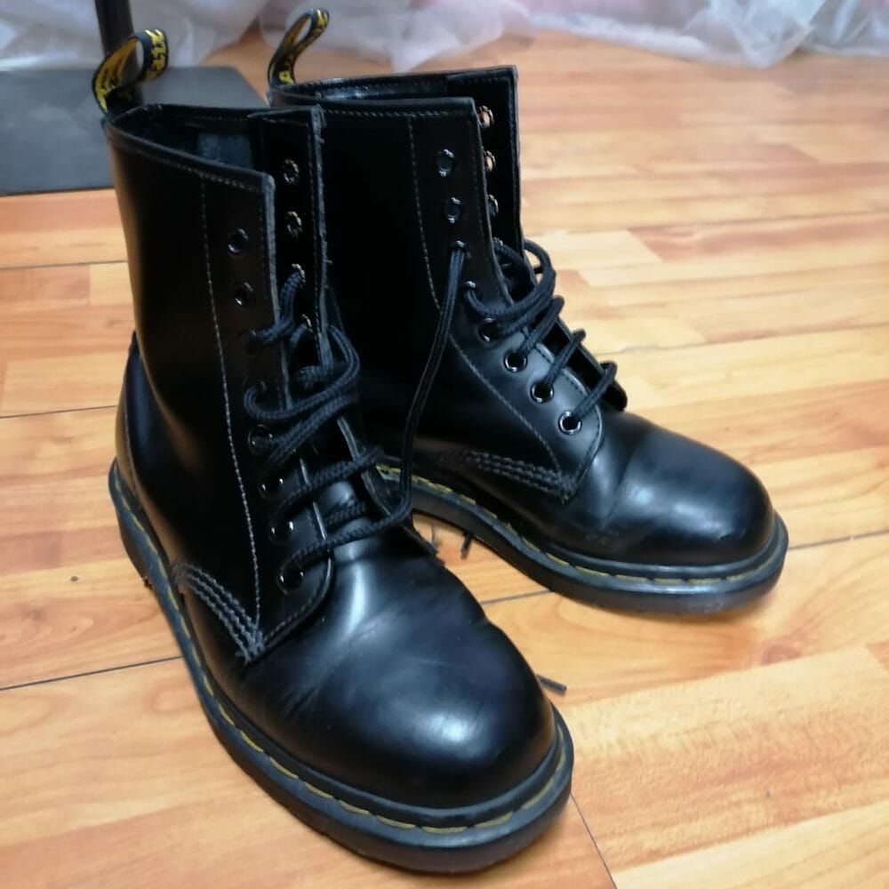 Anfibi Dr. Martens usati pochissimo