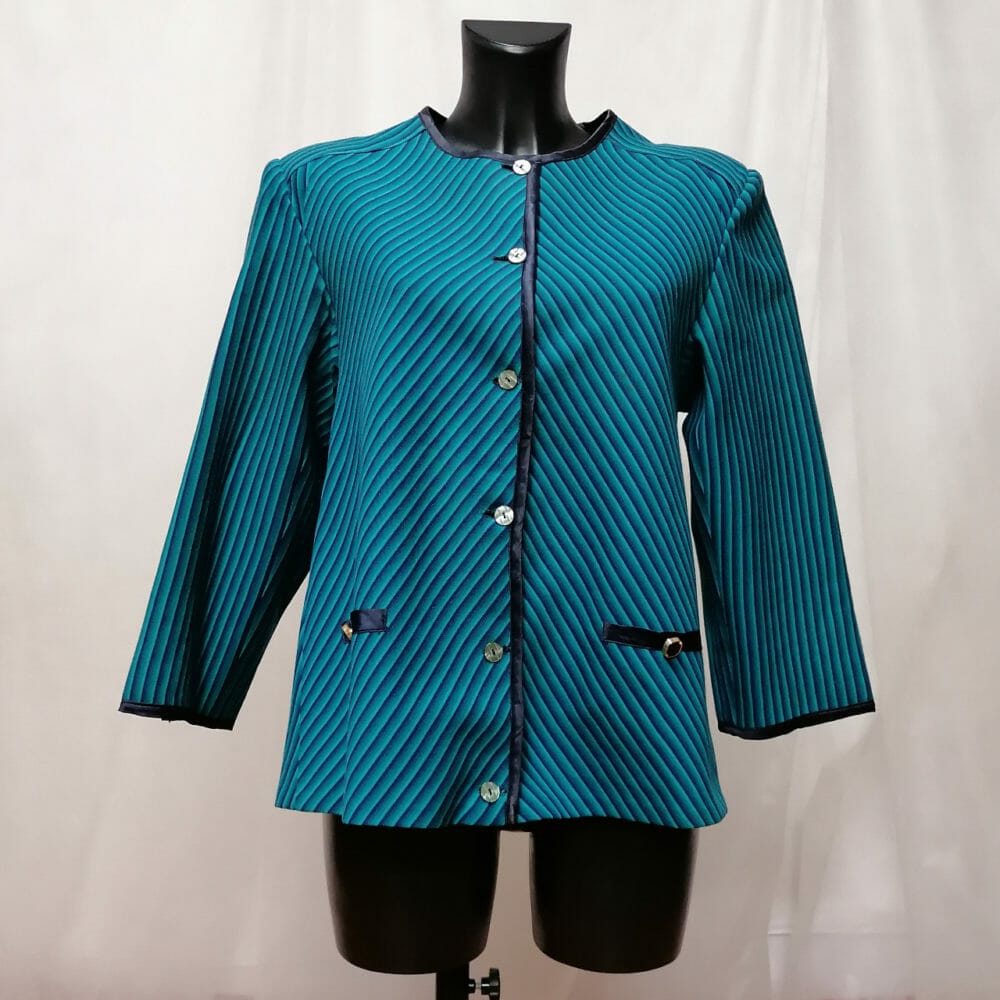 Blazer vintage a righe