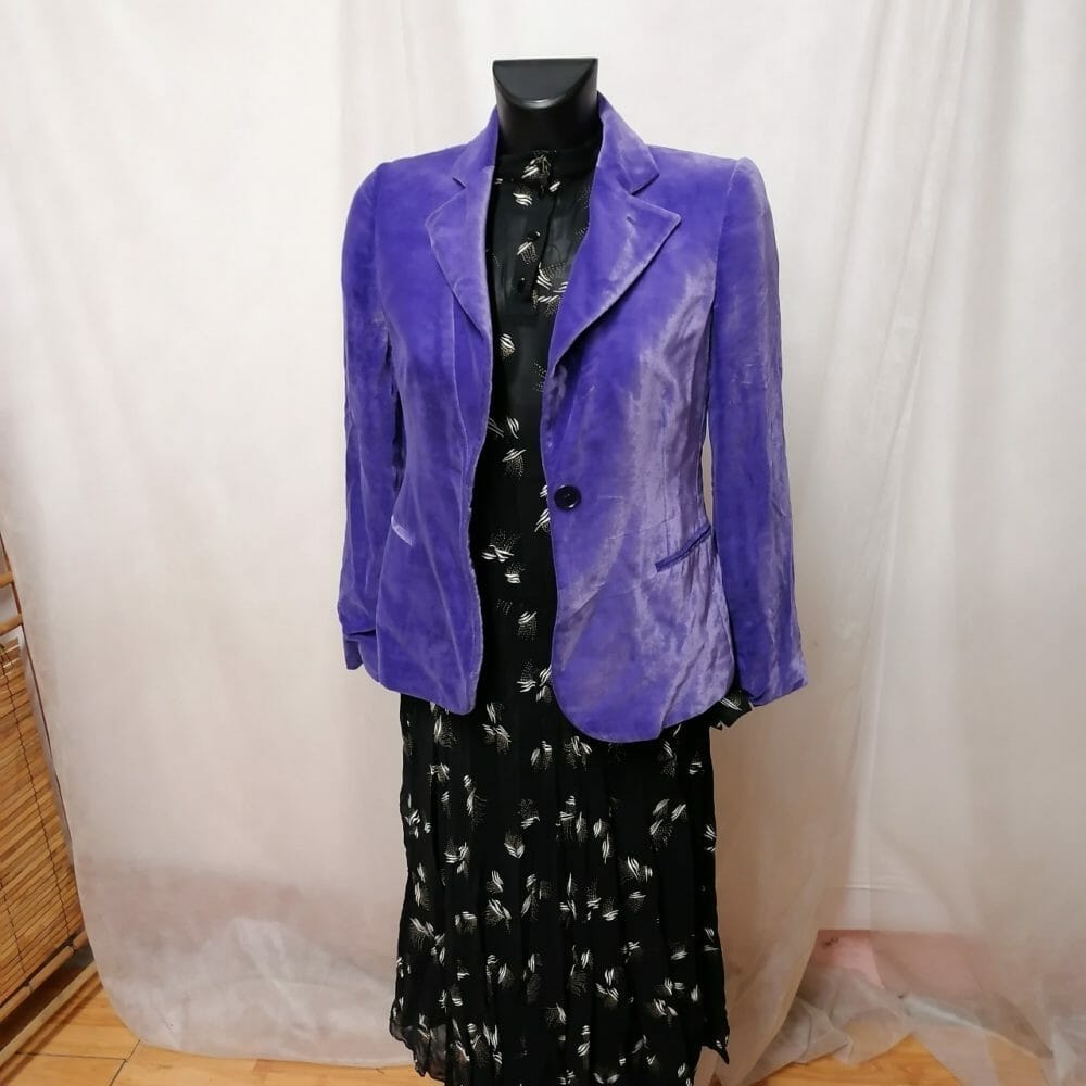 Blazer Armani in viscosa 82% e seta 18%