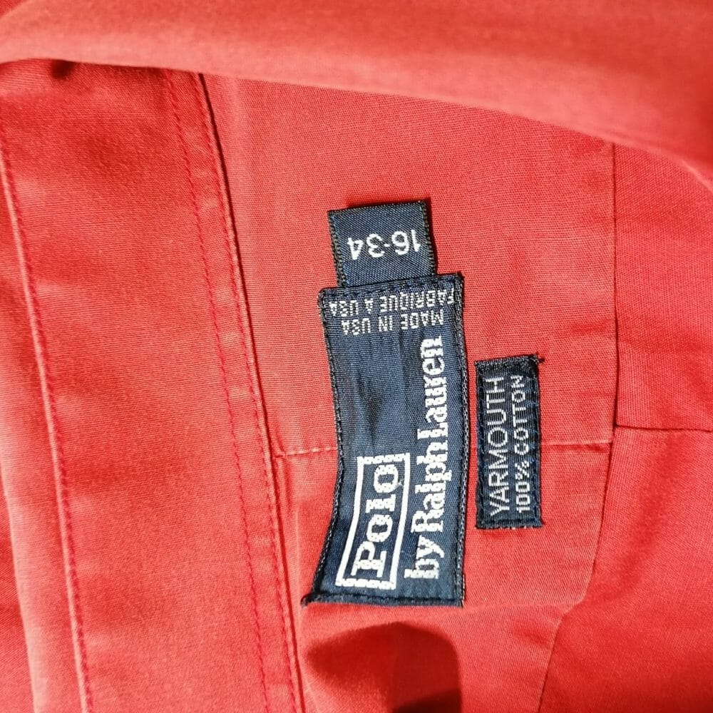 Camicia Polo by Ralph Lauren rossa - immagine 4