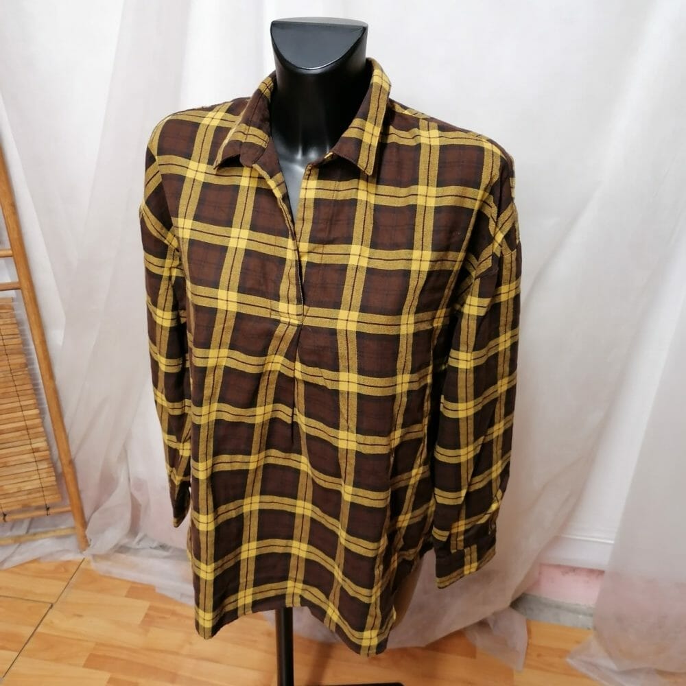 Camicia Uniqlo da donna a quadri