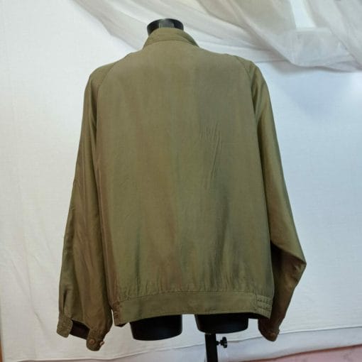 Camicia/giacca vintage in pura seta lavata con sabbia - immagine 3