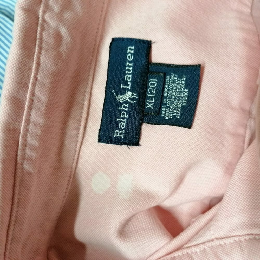 Ralph Lauren camicia XL da uomo rosa - immagine 2