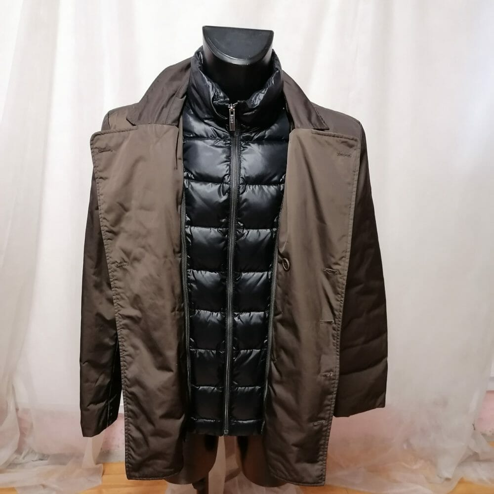 Giacca doppiopetto Add impermeabile con piumino rimovibile - immagine 2