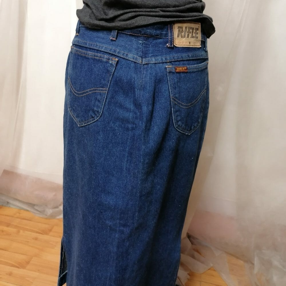 Gonna lunga di jeans Rifle - immagine 4
