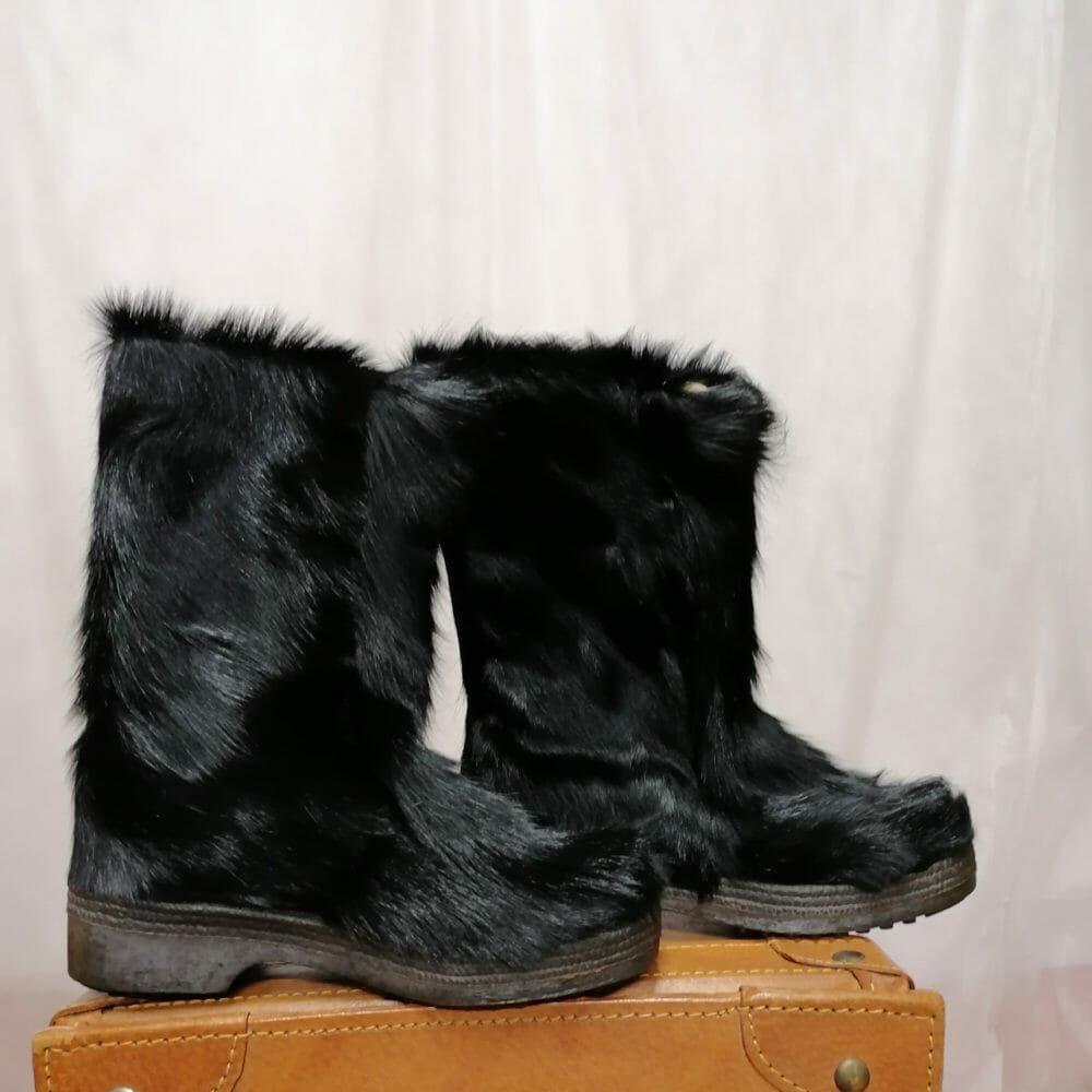 Stivaletti con pelo Saint Moritz