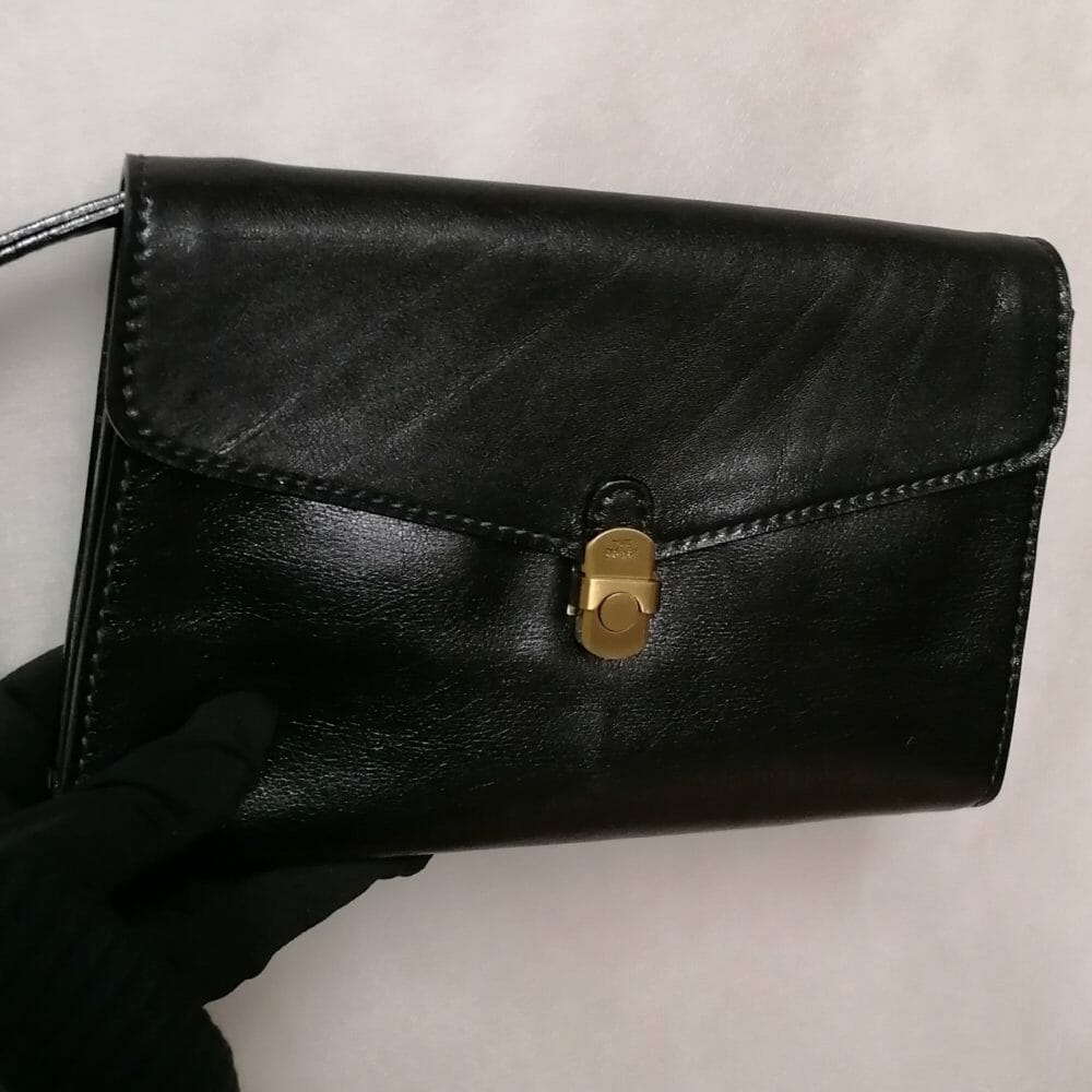 The bridge - il ponte, cartella /borsa a mano con comodo cinghino da polso, nuova - immagine 2