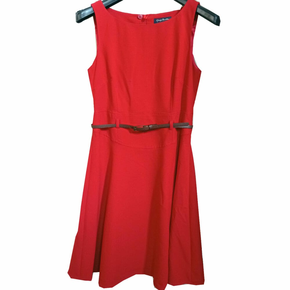 Vestito rosso Giorgio Kauten - immagine 7