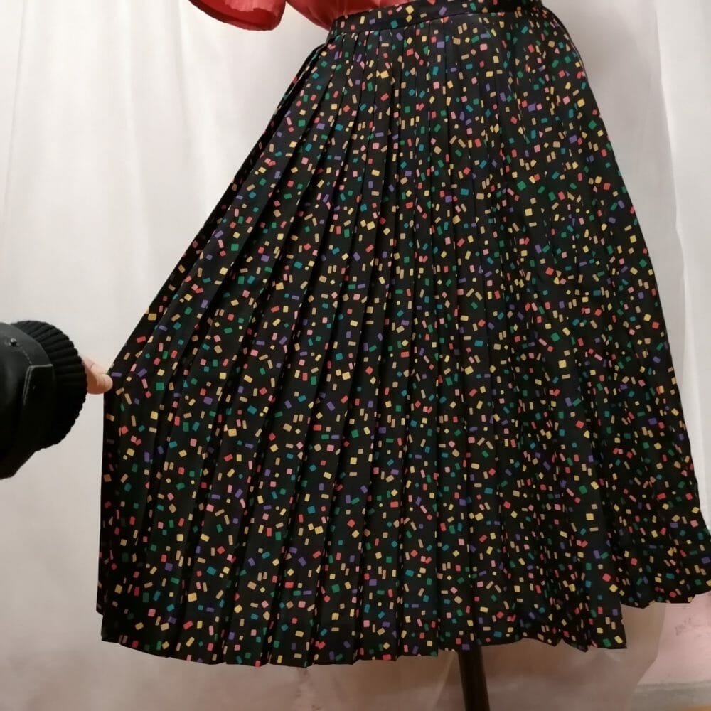 Gonna lunga a pieghe estiva - immagine 5