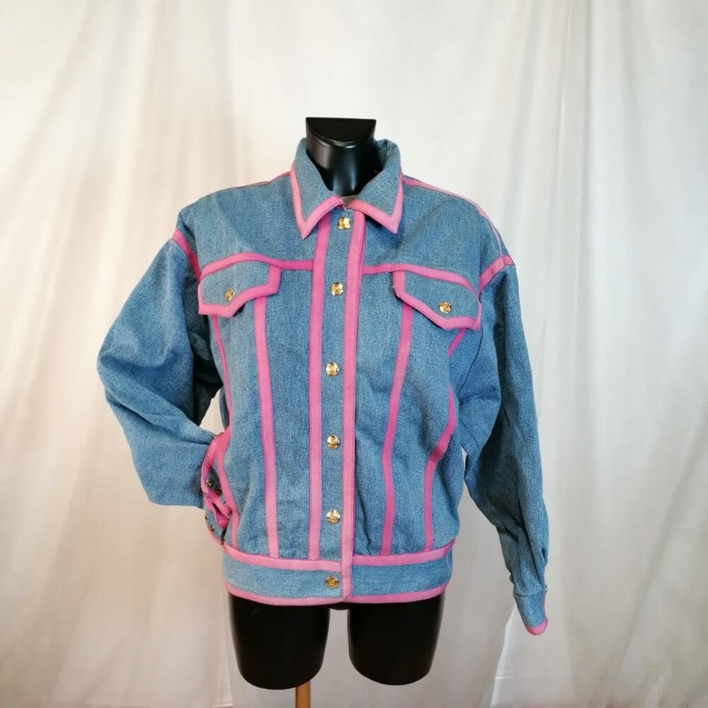 Giubbotto di jeans imbottito