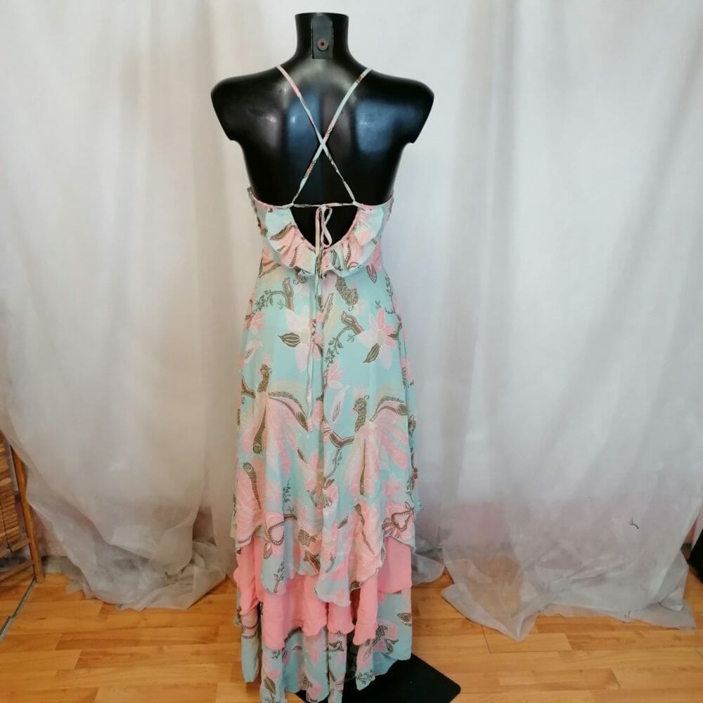 Vestito lungo a balze H&M - immagine 3