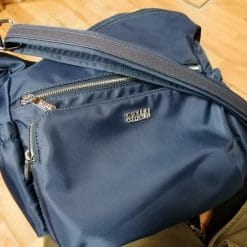 enrico coveri tracolla blu