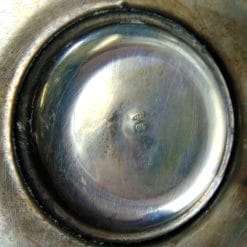 Base candelabri antichi in argento