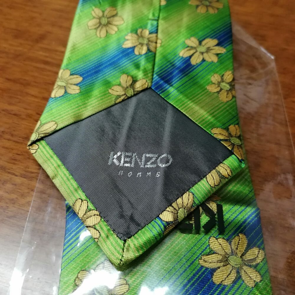 Kenzo, cravatta di seta ancora confezionata - immagine 5