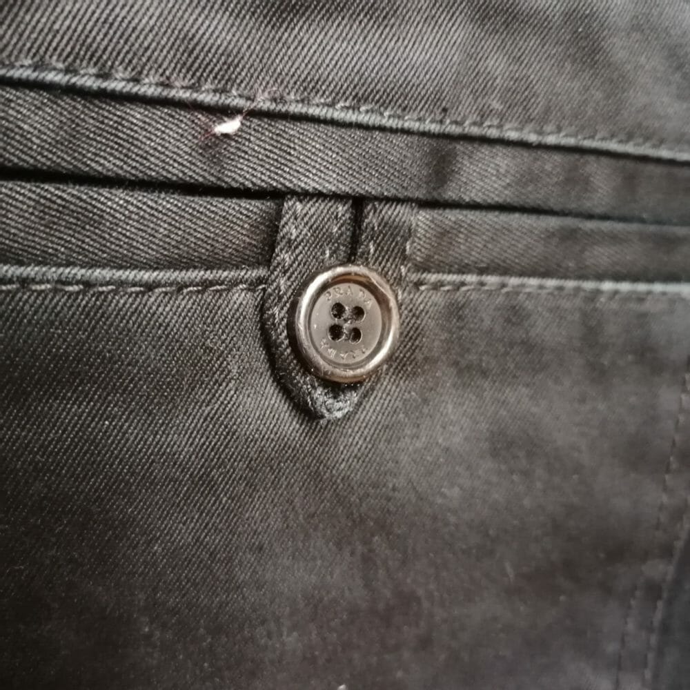 Pantaloni Jeans Prada donna, neri - immagine 8