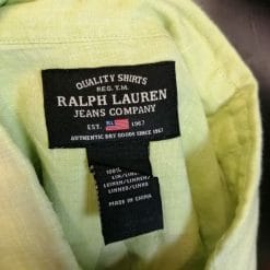 2 camicie di lino brooksfield e Ralph Lauren da uomo