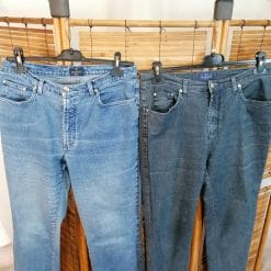 due paia di jeans trussardi da donna