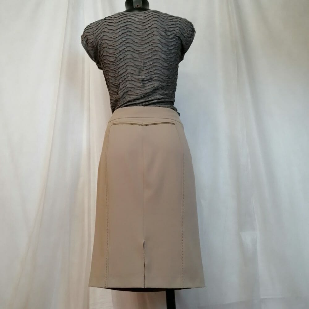 Gonna elegante L.Pucci beige - immagine 4