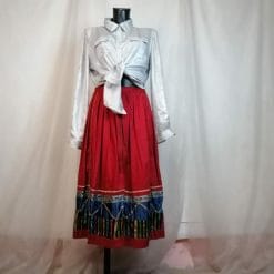 gonna lunga handmade sostenibile