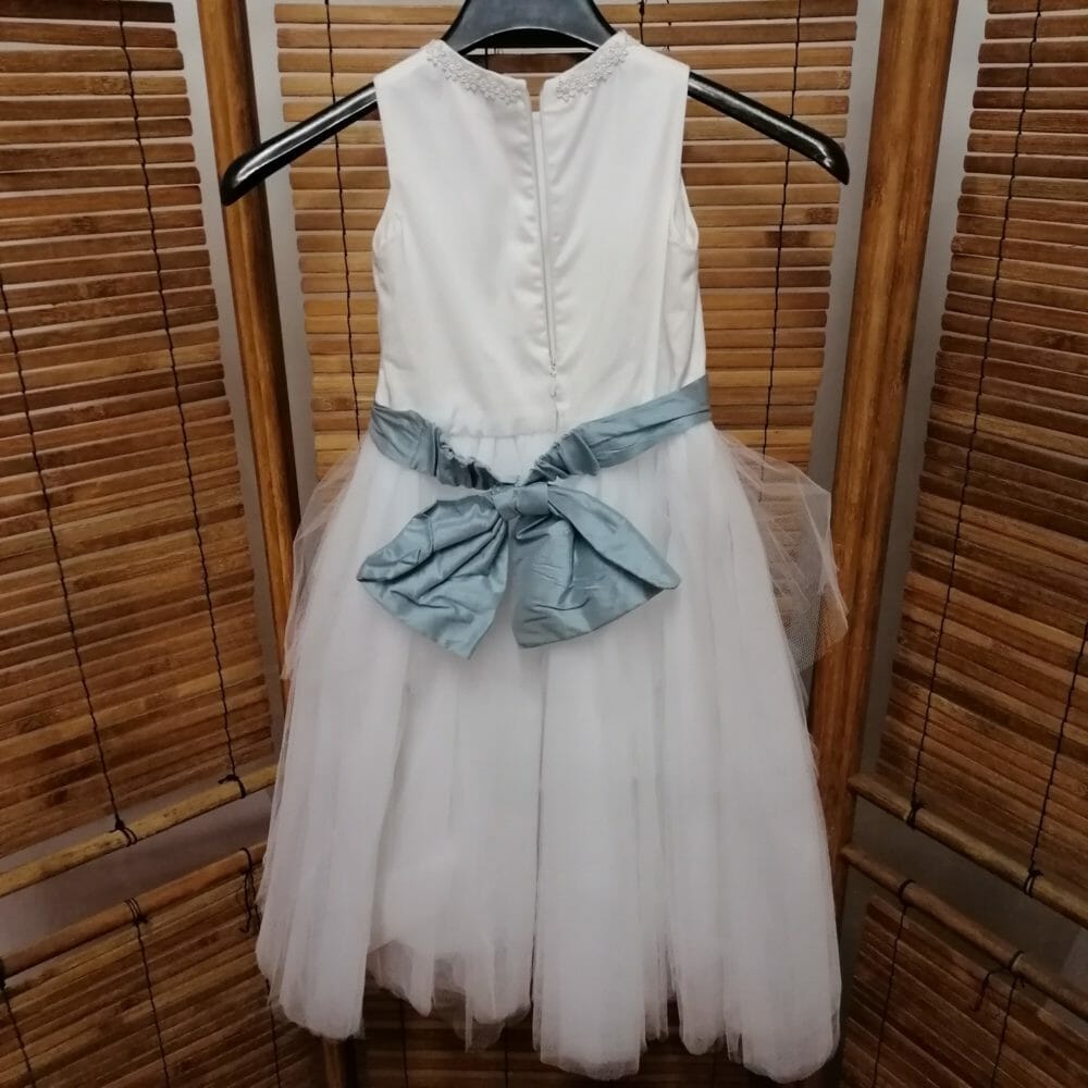 Abitino con gonna in tulle bambina 4-5 anni - immagine 3