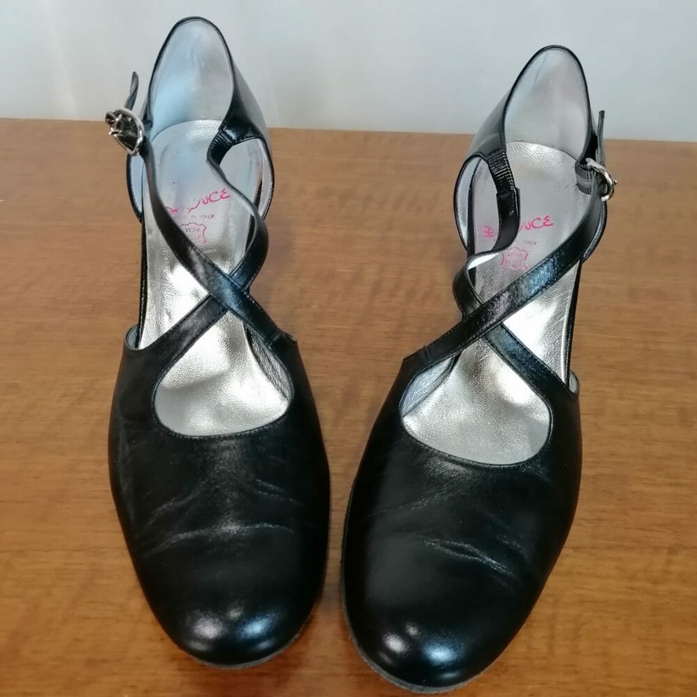 Scarpe da ballo in pelle con suola in bufalo - immagine 3