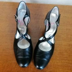 scarpe da ballo donna in pelle suola in bufalo