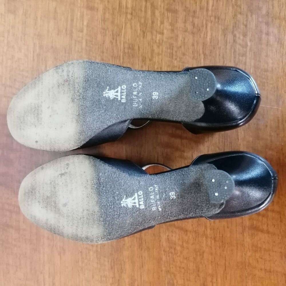 Scarpe da ballo in pelle con suola in bufalo - immagine 5