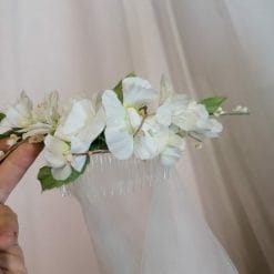 abito da sposa vintage in pizzo e tulle