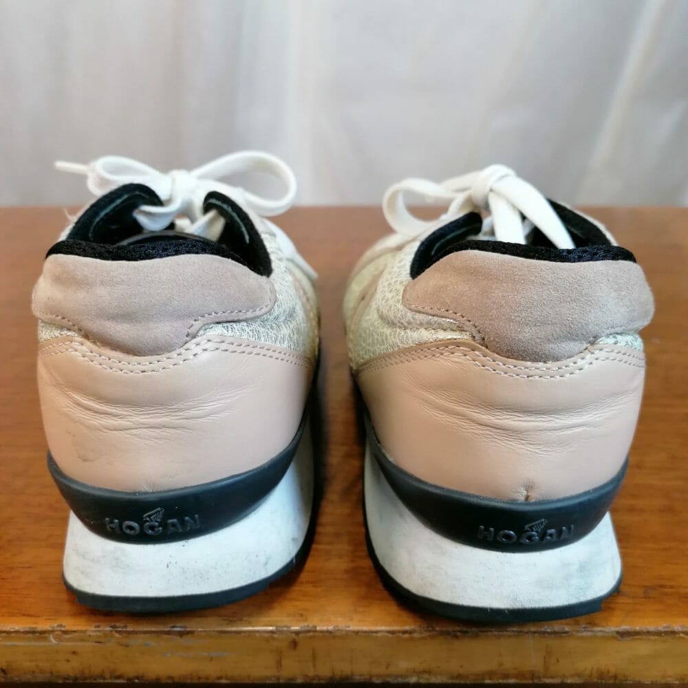 Hogan da donna rosa e argento - immagine 4