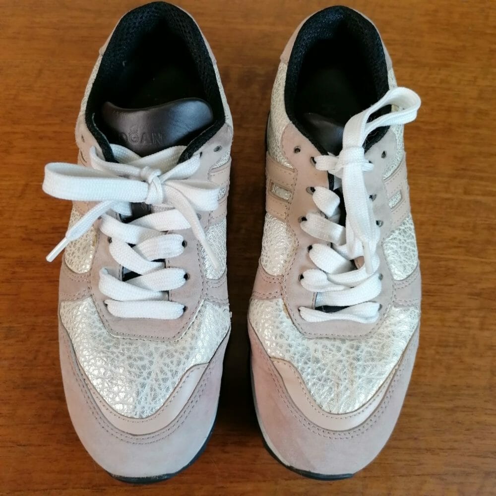 Hogan da donna rosa e argento - immagine 3