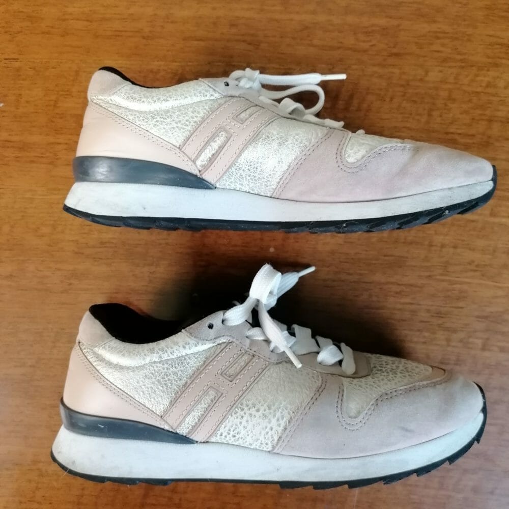 Hogan da donna rosa e argento - immagine 2